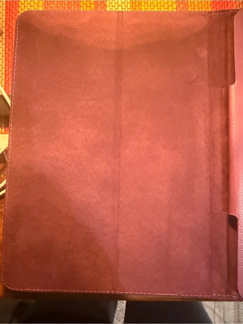 Apple iPad Air 4 & 5 Leather Tablet Folio Case - Purple